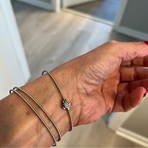 Diya set of 3 stainless steel bracelets